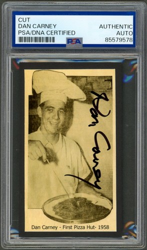 Dan carney signed cut - dan,