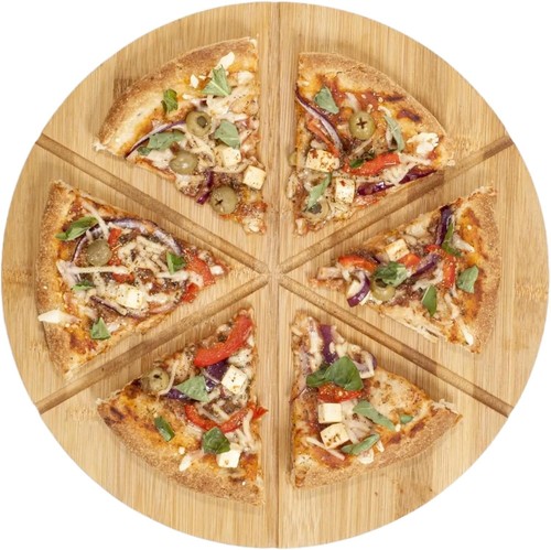 Tagliere per pizza bambù - , 33